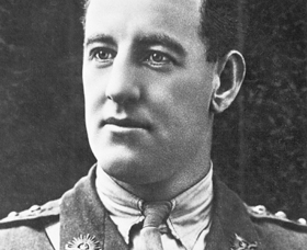 Albert Jacka; the first Australian to receive a Victoria Cross in WW1.